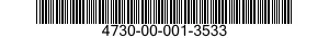 4730-00-001-3533 NIPPLE,PIPE 4730000013533 000013533