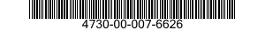 4730-00-007-6626 ELBOW,FUEL LINE 4730000076626 000076626