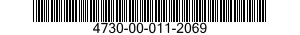 4730-00-011-2069 ADAPTER,TUBE FITTIN 4730000112069 000112069