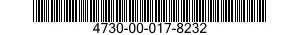 4730-00-017-8232 ADAPTER,STRAIGHT,TUBE TO HOSE 4730000178232 000178232