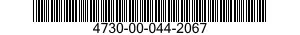 4730-00-044-2067 PLUG,PIPE 4730000442067 000442067