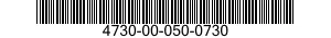 4730-00-050-0730 PLUG,PIPE 4730000500730 000500730