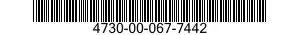 4730-00-067-7442 TEE,TUBE TO BOSS 4730000677442 000677442