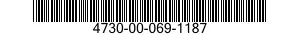 4730-00-069-1187 ELBOW,PIPE TO TUBE 4730000691187 000691187