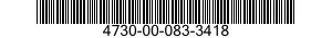 4730-00-083-3418 CHUCK,AIR,INFLATING 4730000833418 000833418