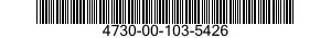 4730-00-103-5426 ADAPTER,STRAIGHT,TUBE TO BOSS 4730001035426 001035426
