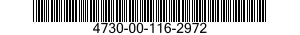 4730-00-116-2972 PLUG,PIPE 4730001162972 001162972