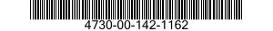 4730-00-142-1162 ADAPTER,STRAIGHT,TUBE TO BOSS 4730001421162 001421162