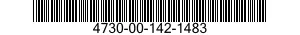 4730-00-142-1483 ADAPTER,STRAIGHT,PIPE TO BOSS 4730001421483 001421483