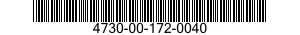 4730-00-172-0040 FITTING,LUBRICATION 4730001720040 001720040