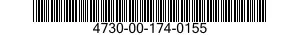 4730-00-174-0155 LOCKNUT,PIPE 4730001740155 001740155