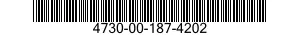 4730-00-187-4202 PLUG,PIPE 4730001874202 001874202