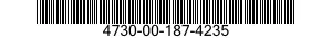 4730-00-187-4235 PLUG,PIPE 4730001874235 001874235