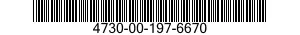 4730-00-197-6670 NIPPLE,PIPE 4730001976670 001976670