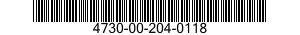 4730-00-204-0118  4730002040118 002040118