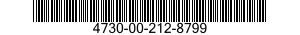 4730-00-212-8799 PLUG,TUBE FITTING,THREADED 4730002128799 002128799