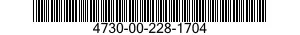 4730-00-228-1704 COUPLING HALF,QUICK DISCONNECT 4730002281704 002281704
