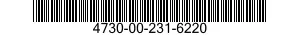 4730-00-231-6220 ADAPTER,STRAIGHT,FLANGE TO HOSE 4730002316220 002316220