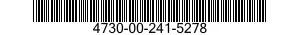 4730-00-241-5278 PLUG,METERING,COMPR 4730002415278 002415278