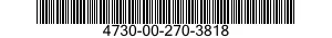 4730-00-270-3818 THREAD PIECE,UNION 4730002703818 002703818