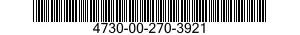 4730-00-270-3921 CAP,LUBRICATION FITTING,PROTECTIVE 4730002703921 002703921