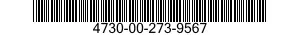 4730-00-273-9567 PLUG,PIPE 4730002739567 002739567