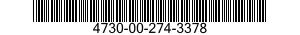 4730-00-274-3378 PACKING NUT 4730002743378 002743378