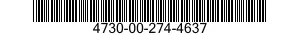 4730-00-274-4637 TEE,TUBE 4730002744637 002744637