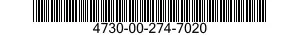 4730-00-274-7020 CONNECTOR,MULTIPLE,FLUID PRESSURE LINE 4730002747020 002747020