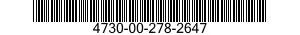 4730-00-278-2647 COUPLING,PIPE 4730002782647 002782647