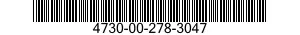4730-00-278-3047 PLUG,PIPE 4730002783047 002783047