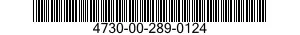 4730-00-289-0124 CLAMP,HOSE 4730002890124 002890124