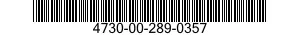 4730-00-289-0357 ADAPTER,STRAIGHT,PIPE TO BOSS 4730002890357 002890357