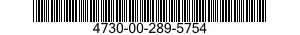 4730-00-289-5754 PLUG,PIPE 4730002895754 002895754