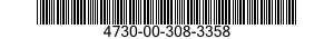 4730-00-308-3358 ADAPTER,STRAIGHT,FLANGE TO TUBE 4730003083358 003083358