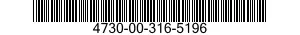 4730-00-316-5196 EXPANSION JOINT,PIPE 4730003165196 003165196