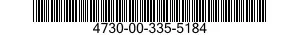 4730-00-335-5184 SPACER,THREADED INT 4730003355184 003355184