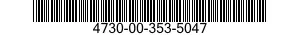 4730-00-353-5047 ADAPTER,STRAIGHT,SWIVEL FLANGE TO HOSE 4730003535047 003535047