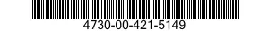 4730-00-421-5149 ADAPTER,STRAIGHT,PIPE TO BOSS 4730004215149 004215149