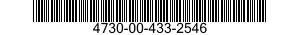 4730-00-433-2546 COUPLING HALF,SELF-SEALING 4730004332546 004332546