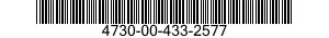 4730-00-433-2577 COUPLING ASSEMBLY,SELF-SEALING 4730004332577 004332577
