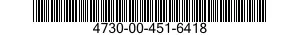 4730-00-451-6418 CONNECTOR,MULTIPLE,FLUID PRESSURE LINE 4730004516418 004516418