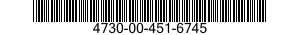 4730-00-451-6745 RESTRICTOR,FLUID FLOW 4730004516745 004516745