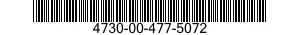 4730-00-477-5072 CAP,TUBE 4730004775072 004775072