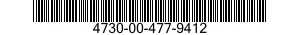 4730-00-477-9412 BOLT,FLUID PASSAGE 4730004779412 004779412