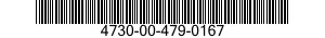 4730-00-479-0167 RESTRICTOR UNIT,FLUID FLOW 4730004790167 004790167
