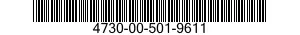4730-00-501-9611 PLUG,PIPE 4730005019611 005019611