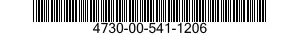 4730-00-541-1206 CAP,TUBE 4730005411206 005411206