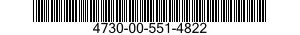 4730-00-551-4822 ADAPTER,STRAIGHT,FLANGE TO TUBE 4730005514822 005514822
