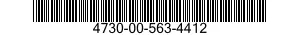 4730-00-563-4412 TEE,TUBE TO HOSE 4730005634412 005634412